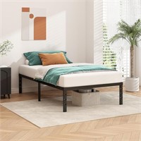 NEW! $72 HLIPHA Metal Platform Bed Frame 14 Inch