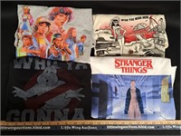 SHIRT LOT-STRANGER THINGS/GHOSTBUSTERS