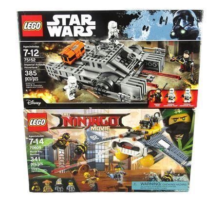 Star Wars and The Ninjago Movie Lego Sets