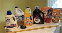Dish Washer Pods, Bleach & Laundry Soap