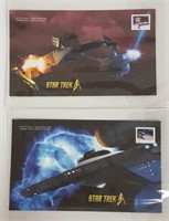 1st Day Covers STAR TREK Enterprise Klingon Stamps