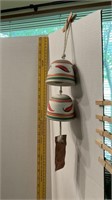 Wind Chime  Red Pepper Decor & Fish Mobile