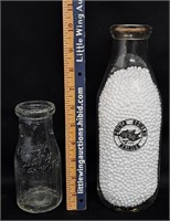 Vintage Glass Dairy Bottles-PRINCE EDWARD/OTTAWA