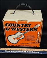 8 TRACKS SET-COUNTRY & WESTERN-some sealed