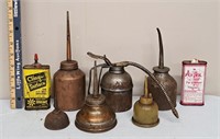 OIL CANS LOT