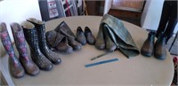 Assorted Rubber Boots
