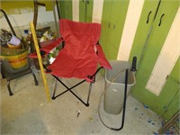 Toilet Sugar Folding Chair Trash Can o