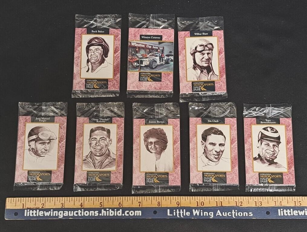 1992 MOTOR SPORTS HALL OF FAME CARDS-NEW