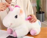 Kids' Cute Stuffed Unicorn Plush, 3+