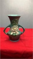 Vintage Roseville Pottery Water Lily Vase