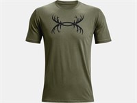 Men's Antler Logo Short Sleeve Graphic T-Shirt-L