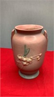 Vintage Roseville Pottery, Pink Ixia Pattern,