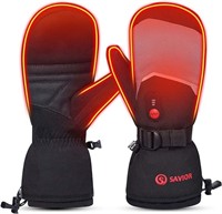 Heated Mittens Electric Ski Gloves, S