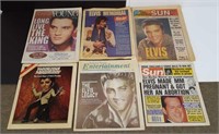 Vintage ELVIS Presley Magazines, Paper Inserts