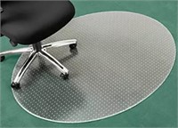 Round Non-Slip Office Chair Mat, 35" Diameter