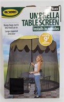 Ideaworks Umbrella Table Screen - Keep Bugs Out!