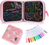 Erasable Drawing Book for Kids, Pink