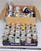 Vintage Beer Cans Lot-Some Full