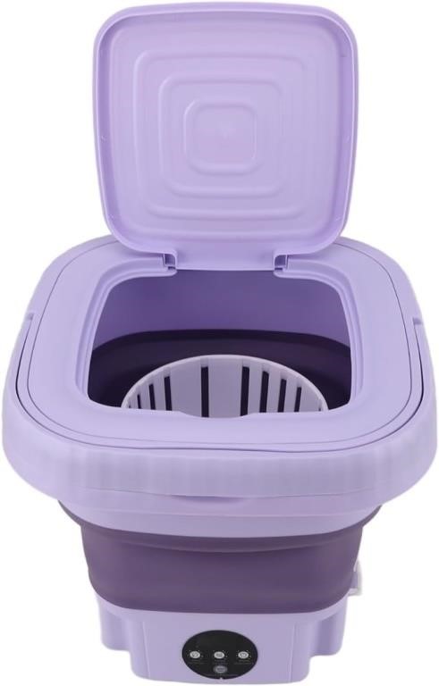 11L Portable Mini Washing Machine, Purple