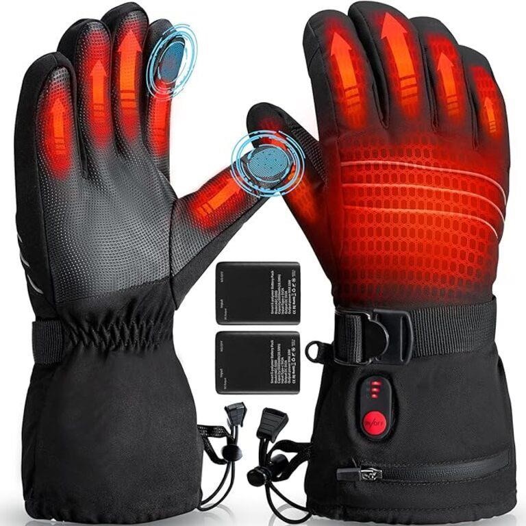 Heated Gloves for Men Women,M