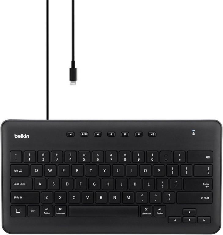 Belkin Secure Wired Keyboard for iPad with Lightng