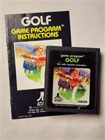Golf Atari Game and Book