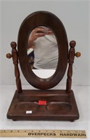 Vintage Dresser Wood Mirror