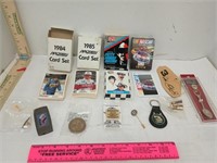 Indy Car 1984 1985 Card Set Petty NASCAR Cards &