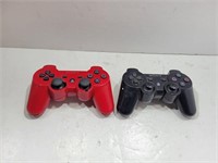 (2) Sony PlayStation Controllers