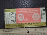 5th Annual 1970 USAC Indiana Classic 100 Mile Car