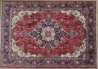 STUNNING HAND KNOTTED PERSIAN WOOL TABRIZ RUG