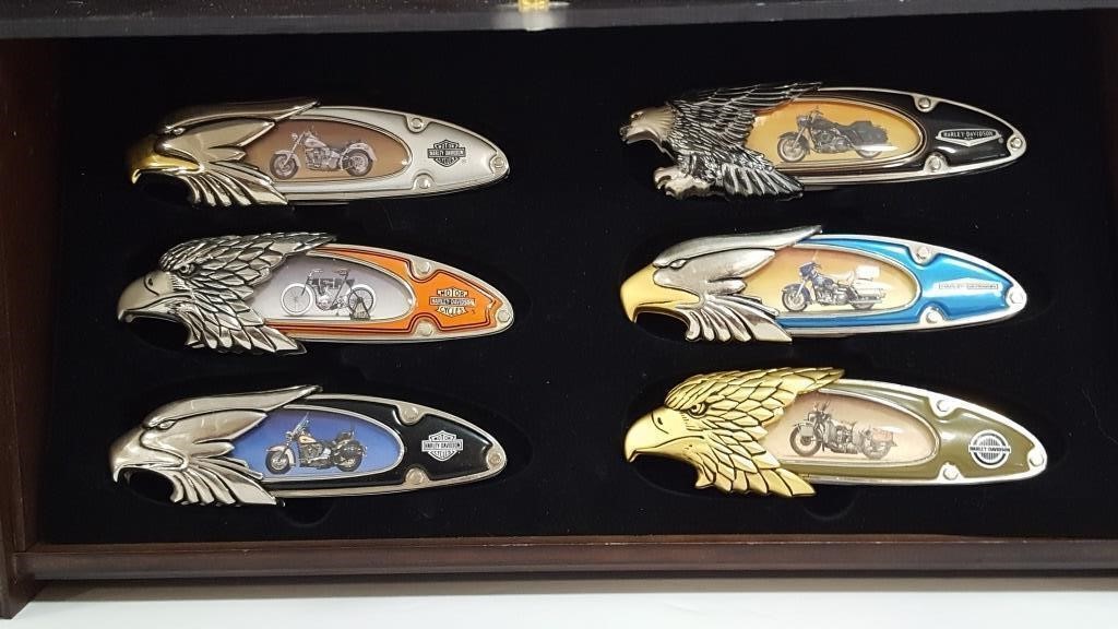 HARLEY DAVIDSON Franklin Mint Collector Knives