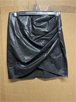 Size small women Leather skirts