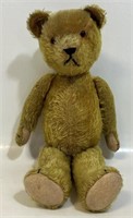 LOVELY MOHAIR STRAW STUFFED JOINTED TEDDY BEAL 20