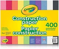 Crayola 400 Pages Construction Paper Pad, School