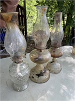 3 Oil Lanterns