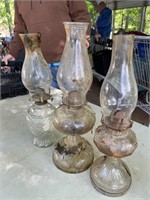 3 Oil Lanterns