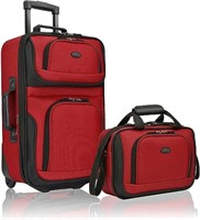 U.S. Traveler Rio Rugged Expandable Luggage Set