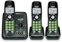 Vtech DECT 6.0 3 Cordless Phones with Caller ID,