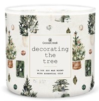 Goose Creek Decorating the Tree 3-Wick Candle