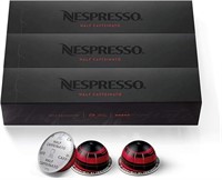 Nespresso VertuoLine Coffee, Half Caffeinato 30CT