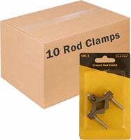 Zareba GRC-Z Ground Rod Clamp 10 Pack