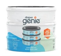 Diaper Genie Unscented Round Refill 3pk