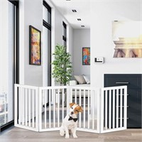 *Petmaker Freestanding 4-Panel Folding Dog Gate