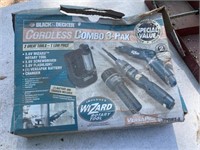 Black & Decker Cordless Combo 3Pk of Tools
