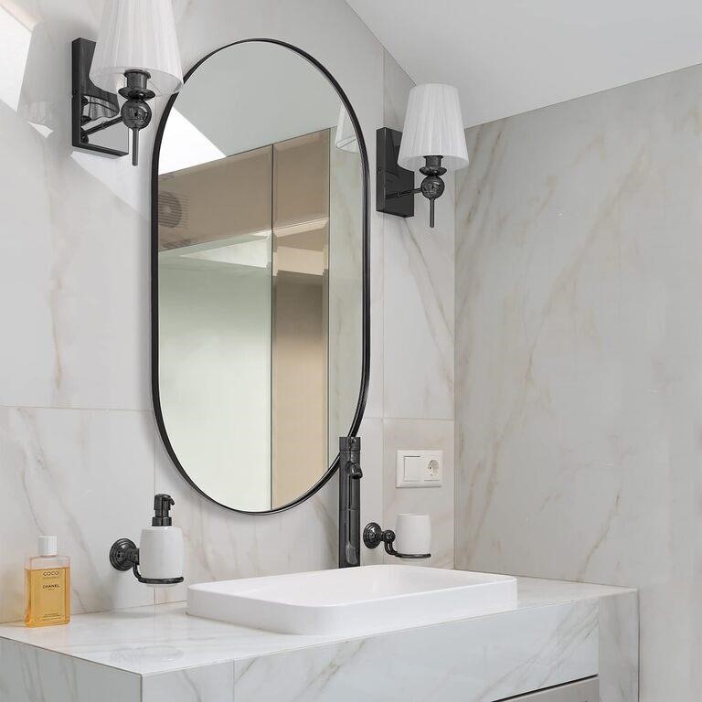 ANDY STAR Oval Mirrors for Bathroom, 24x40