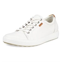 ECCO Women's Soft 7 Sneaker, White, 38 EU/7-7.5 M