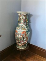34" Oriental Vase