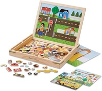 Melissa and Doug Wooden Magnetic Matching Game