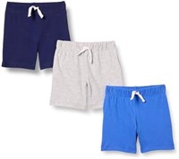 Essentials Unisex Babies' Cotton Pull-On Shorts,